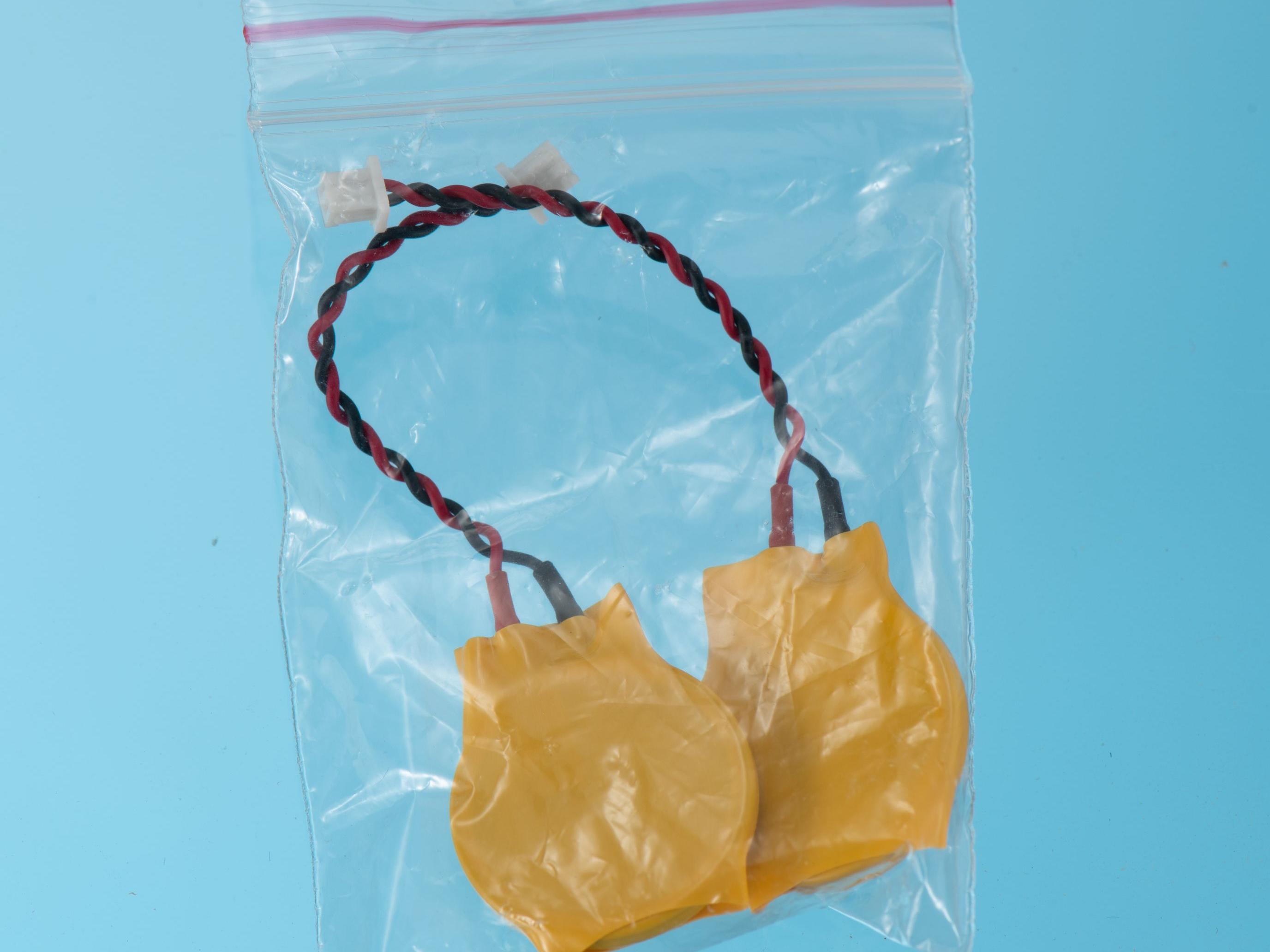 CR1220/1225/1616/1620/1632/1625/2032/2025/2450/2477焊線紐扣電池 CR1632帶端子線貼膠