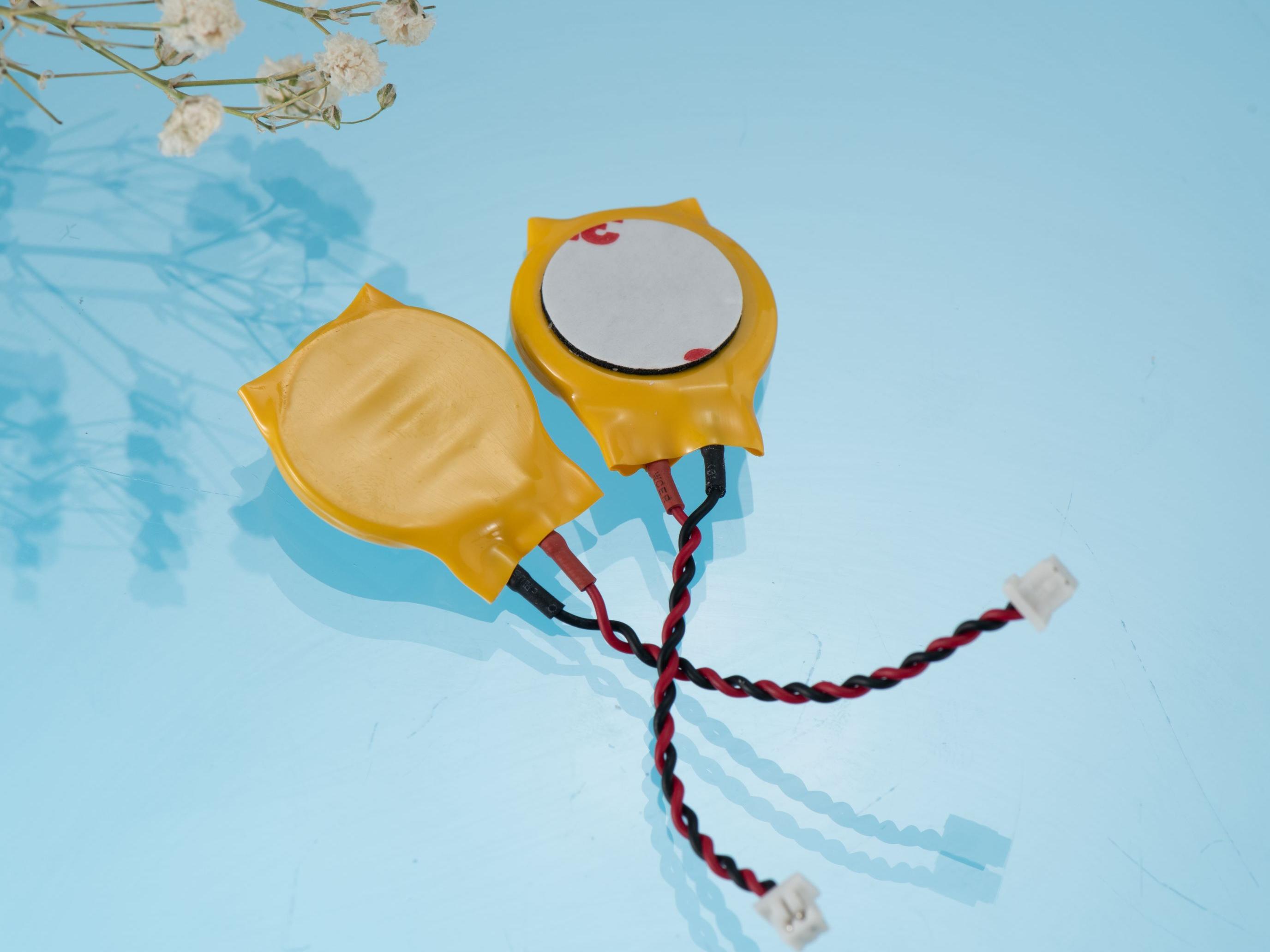 CR1220/1225/1616/1620/1632/1625/2032/2025/2450/2477焊線紐扣電池 CR1632帶端子線貼膠